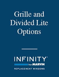 Infinity from Marvin Grille and Divided Lite Options from BNW Builders and Windows of Richmond