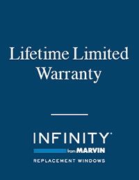 Infinity from Marvin Lifetime Limited Warranty from BNW Builders and Windows of Richmond
