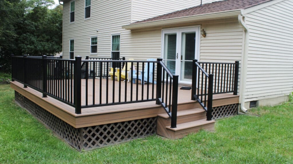 Custom decks and railings from BNW Builders in Richmond VA