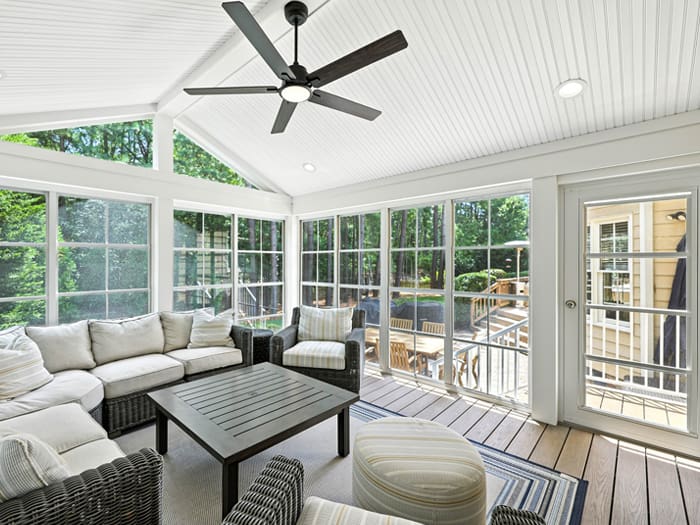 BNW Builders Screened Porch Addition; Richmond VA
