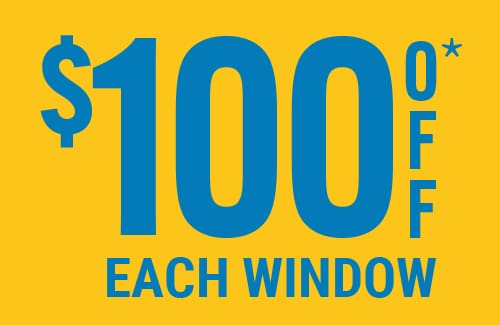 Windows Sale $100 Off Each